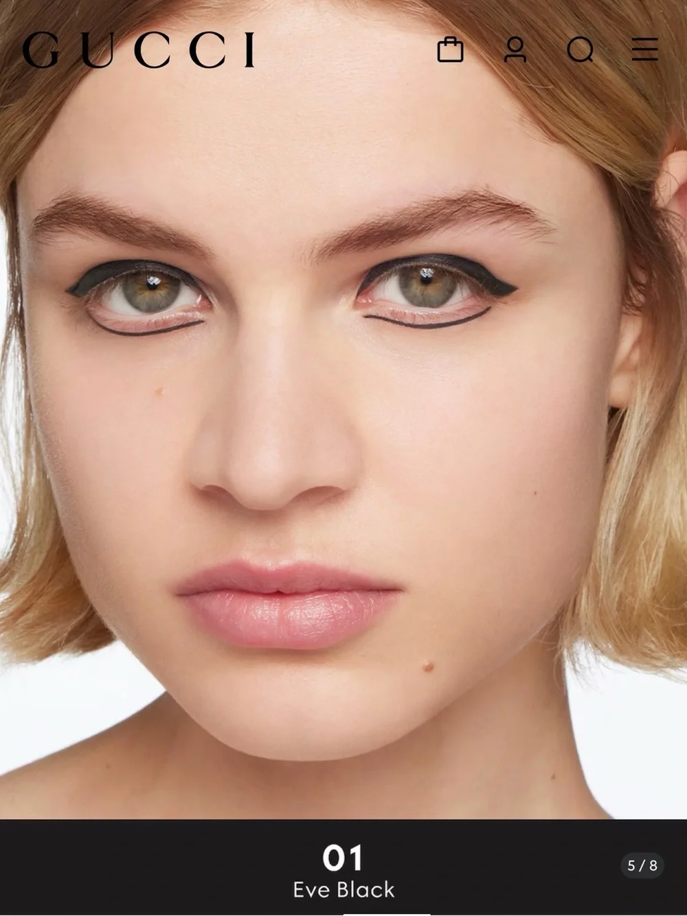GUCCI Stylo Définition L'Obscur Felt-Tip Eyeliner Long Lasting
